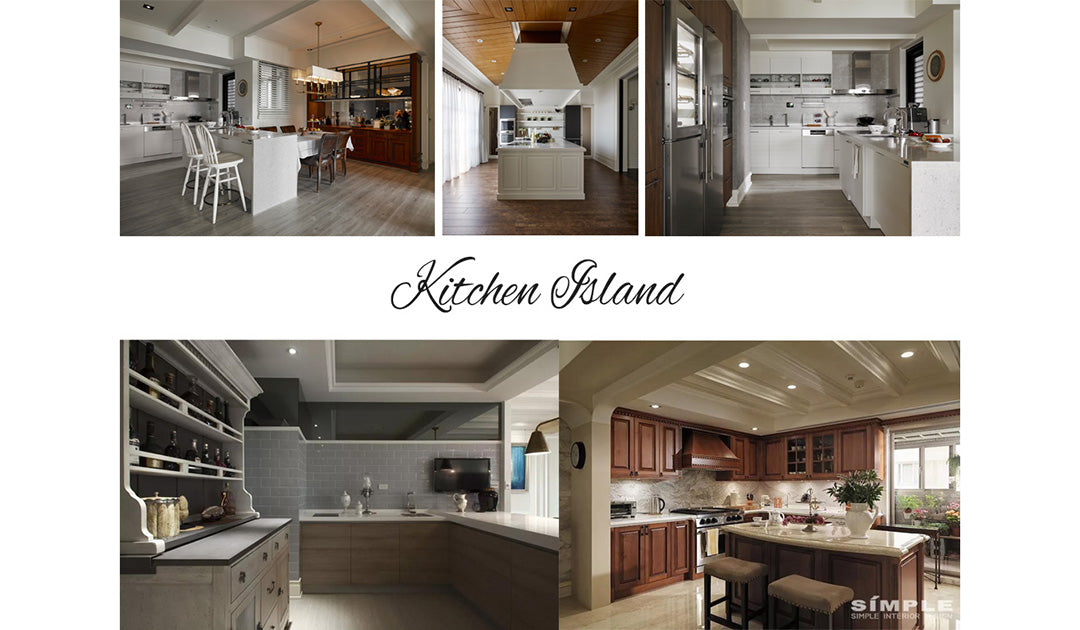 │美式風格│中島降臨，地獄廚房變天堂