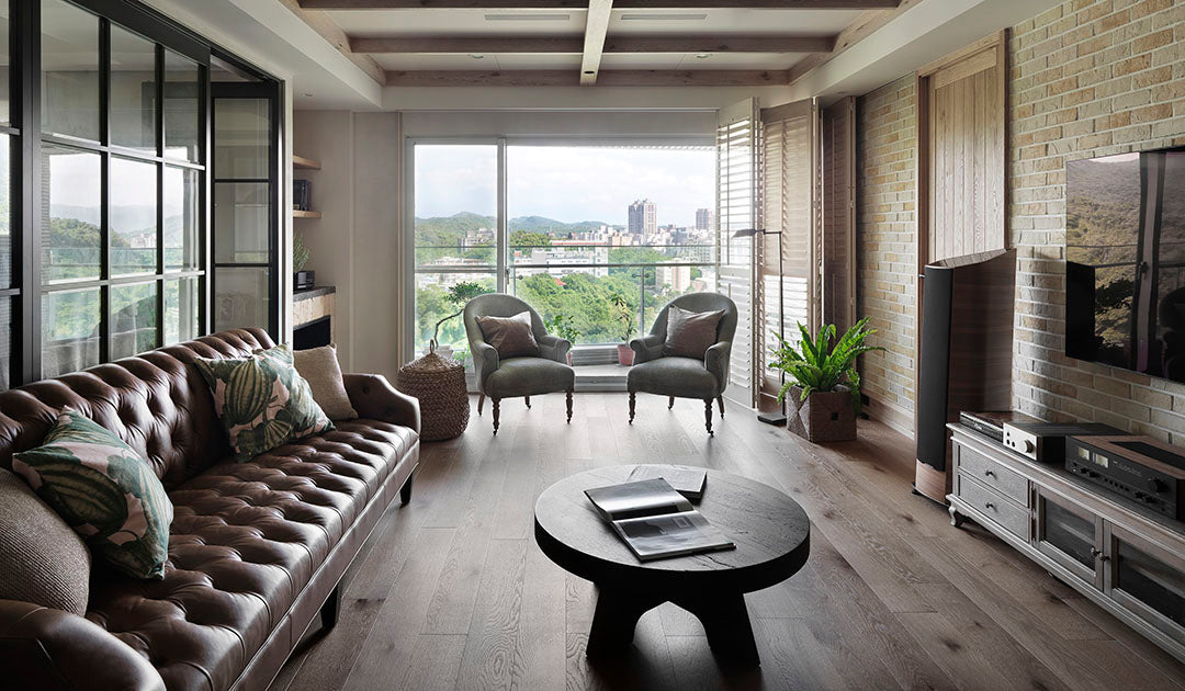 ▍尚展作品｜樸山水澗湖光美宅 舊木鄉村風溫馨再造