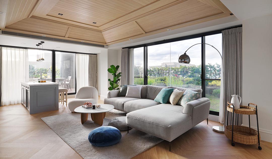 ▍經典美式｜用心細膩的打造出殿堂級別的雙層渡假木屋