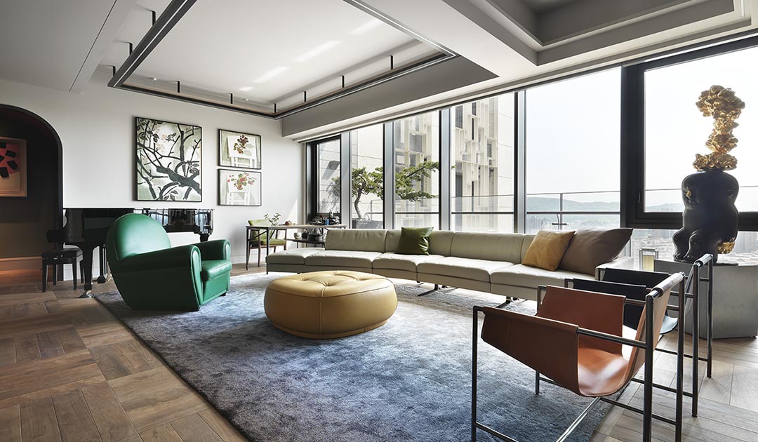 ▍美式 Loft｜入住蒙德里安新造型風格派藝廊