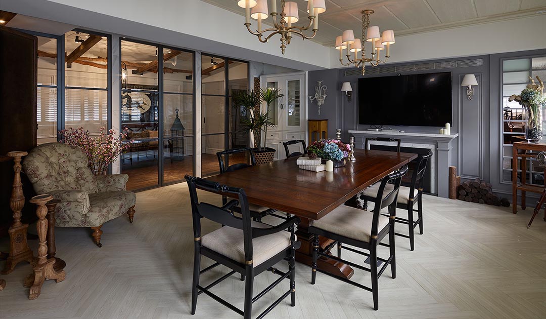 尚展設計在都會叢林的美式風格靈思創造所