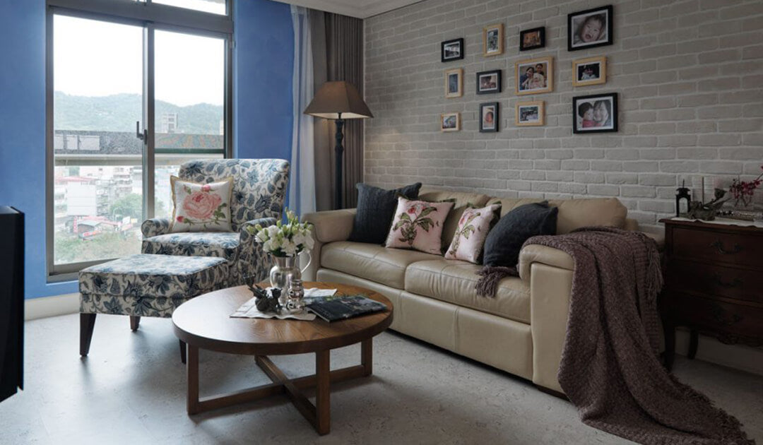 ▍尚展作品｜美式鄉村風格 簡潔舒適的家居空間 大直 吳公館